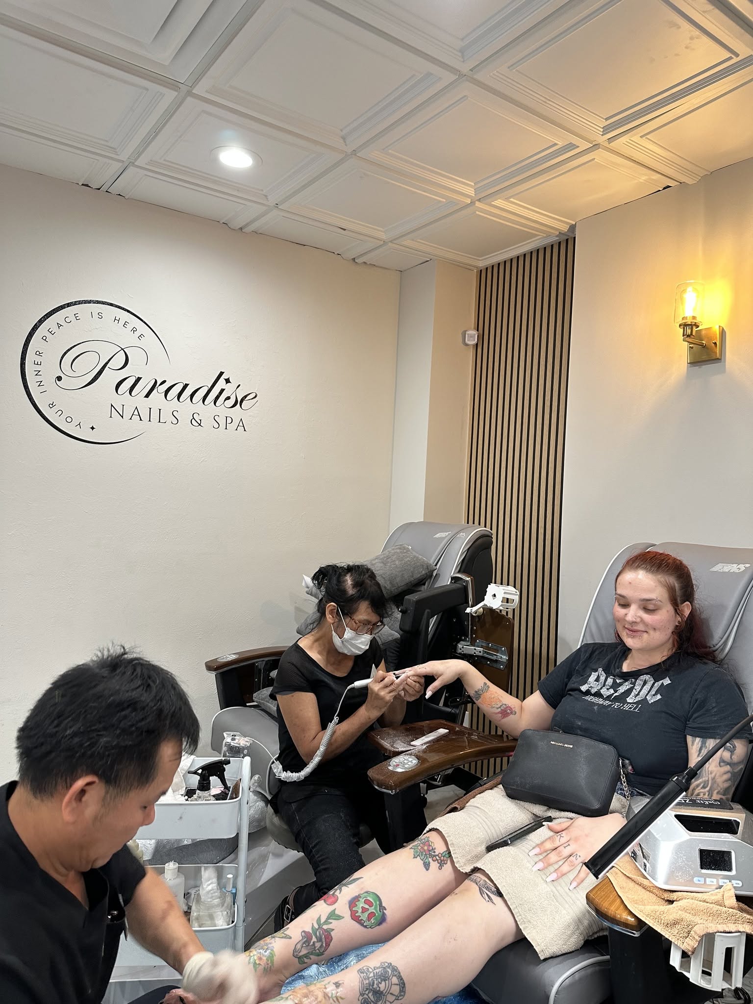 Spa treatment room